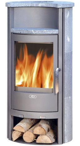 Печь-камин ABX Pori 7, серая сталь тальк с верхней плитой в Златоусте